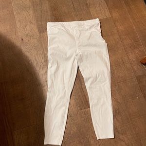 Spanx Ankle Skinny Jeans, White size 2X
